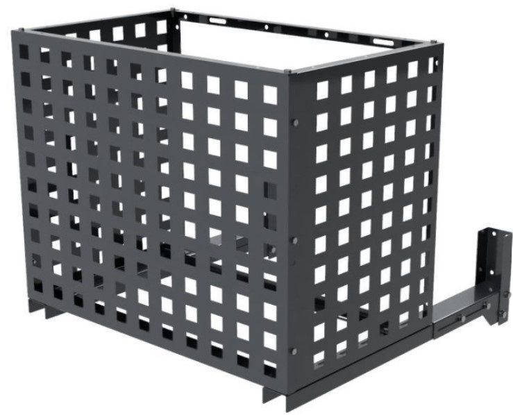 Аксессуар PP ROLLED с квадратной перфорацией 700(h)x900x550.T1-KV