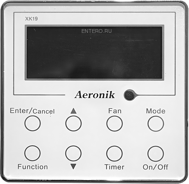 Фанкойл Aeronik AFP 140 XD/B-T с панелью TB03 (8,0 кВт)
