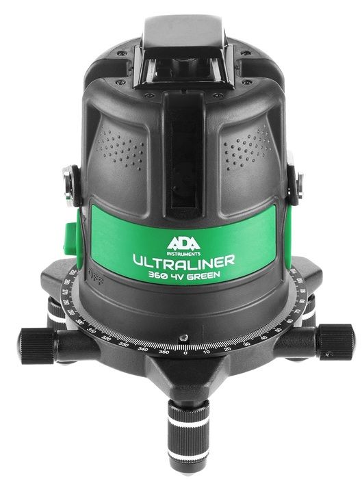 Инструмент монтажа ADA ULTRALINER 360 4V Green
