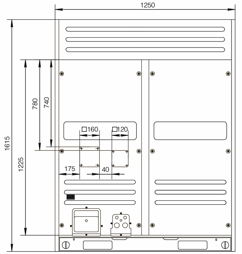 Канальный кондиционер Excon CR-01-4423