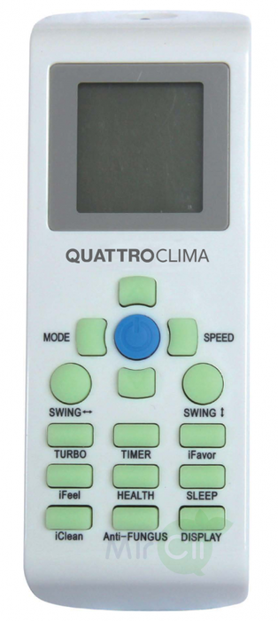 Кассетный кондиционер QUATTROCLIMA QV-I36CG/QN-I36UG/QA-ICP10