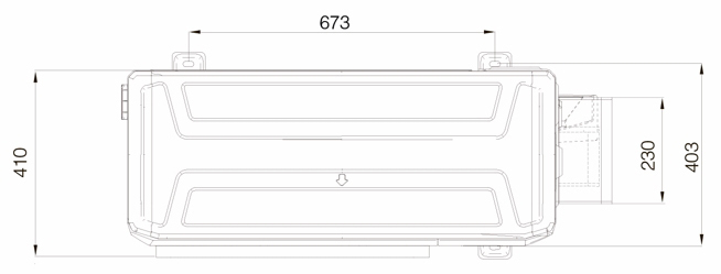 Кассетный кондиционер Excon CR-01-1022