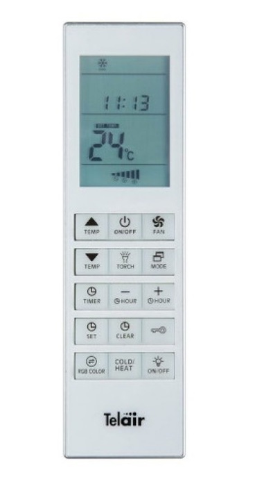Мобильный кондиционер Telair DUALCLIMA 12500H