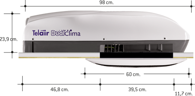 Telair DUALCLIMA 12500H, фото5