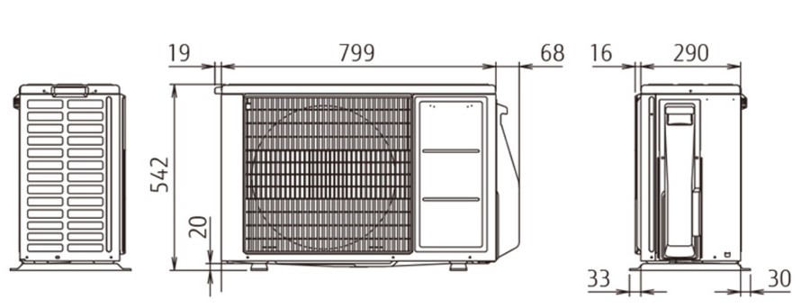 Fujitsu Free match  AOYG14KBTA2, фото3