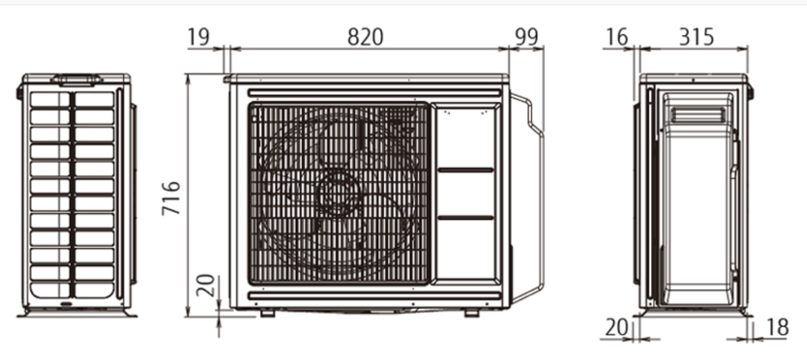 Fujitsu Free match  AOYG24KBTA3, фото3