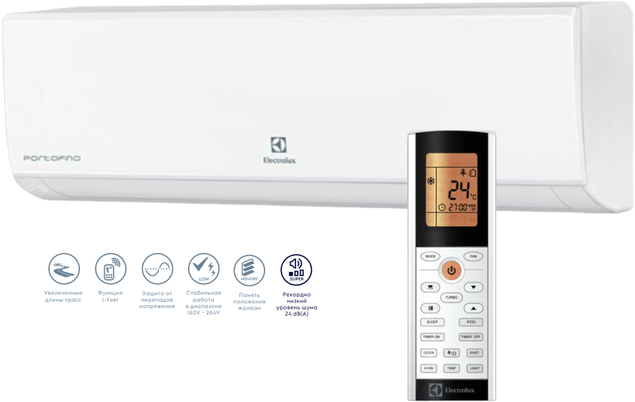 Electrolux Portofino SUPER MATCH ERP R32 EACS/I-07HP FMI/N8_ERP, фото4