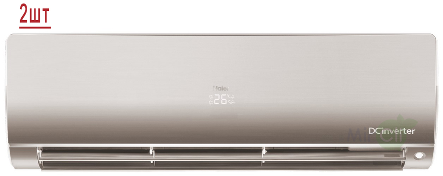Мульти сплит-система на 2 комнаты Haier Flexis Super Match 2U40S2SM1FA/AS25S2SF1FA-G/AS35S2SF1FA-G