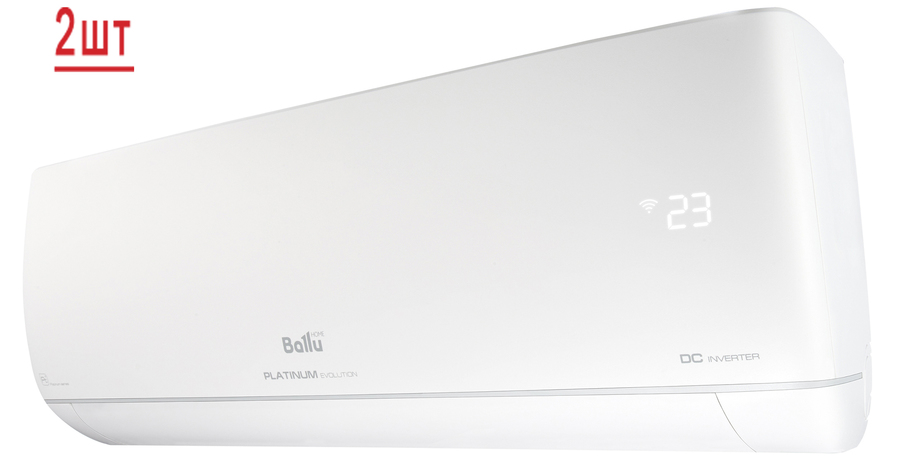 Ballu Free Match ERP R32 BA2OI-FM-14HN8/BSUI-FM-07HN8/EU*2, фото3