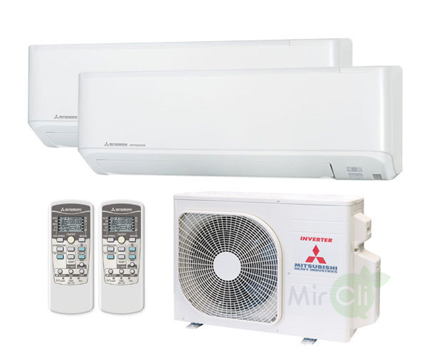 Mitsubishi Heavy Free Match SCM40ZS-W/SKM20ZSP-W*2шт, фото6