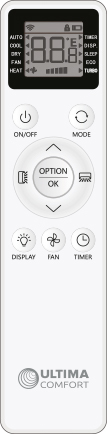 Настенный внутренний блок мульти сплит-системы ULTIMA COMFORT Eclipse UC-EMM09PN
