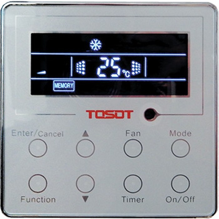 Кассетный внутренний блок мульти сплит-системы Tosot T12H-FCA/I4/TC03P-LC