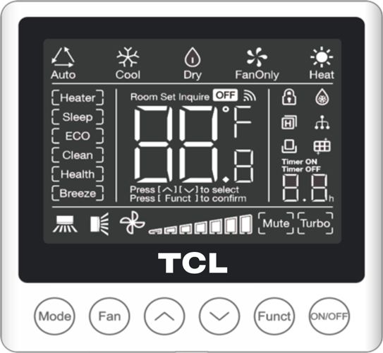 Напольно-потолочный кондиционер TCL TCC-18ZHRH/DVI(05)/TCC-18HH/DVO(05)