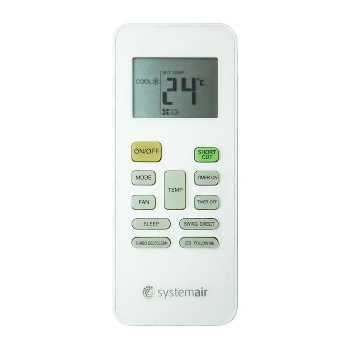 Настенный кондиционер Systemair Sysplit Wall Smart 12 V4 HP Q