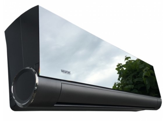 Настенный кондиционер VIVAX V Design ACP-12CH35AEVI/ACP-12CH35AEVI GRAY MIRROR