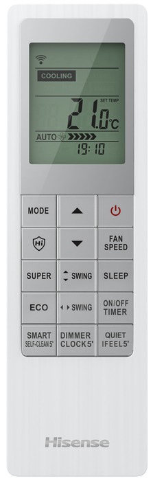 Настенный кондиционер Hisense Silver Crystal Super AS-13UW4RVETG00(R) SILVER