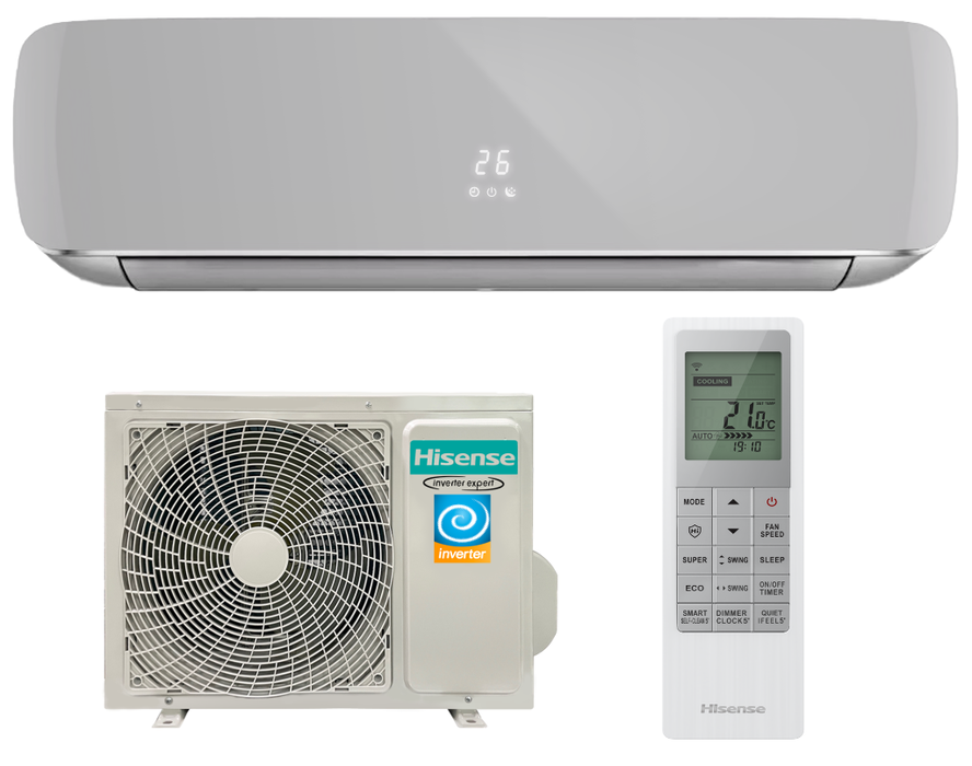 Hisense Silver Crystal Super AS-13UW4RVETG00(R) SILVER, фото5