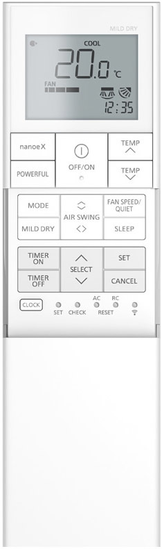 Panasonic Design black CS-XZ20ZKEW-H/CU-Z20ZKE, фото5