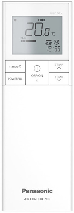 Panasonic Design silver CS-XZ25ZKEW/CU-Z25ZKE, фото4