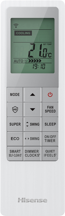 Настенный кондиционер Hisense Champagne Crystal Super AS-13UW4RVETG01(S) WI-FI