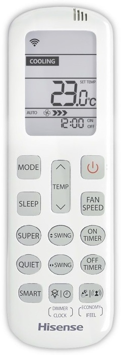 Настенный кондиционер Hisense Champagne Crystal Super AS-13UW4RVETG01(C) WI-FI