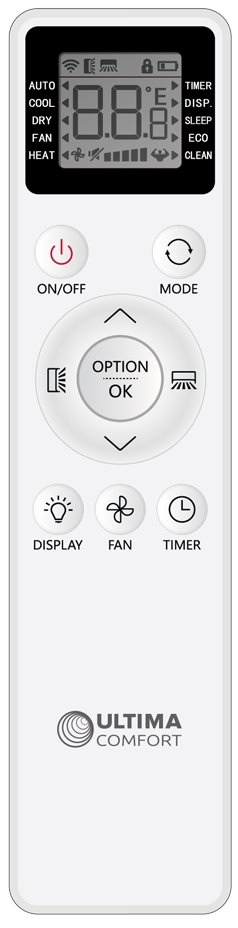 Настенный кондиционер ULTIMA COMFORT Eclipse ECP-I07PN