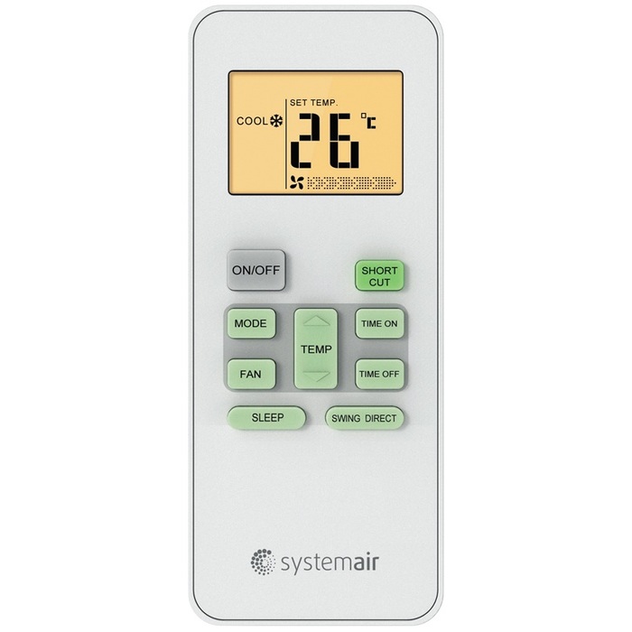 Настенный кондиционер Systemair Sysplit Wall Smart 36 V3 HP Q