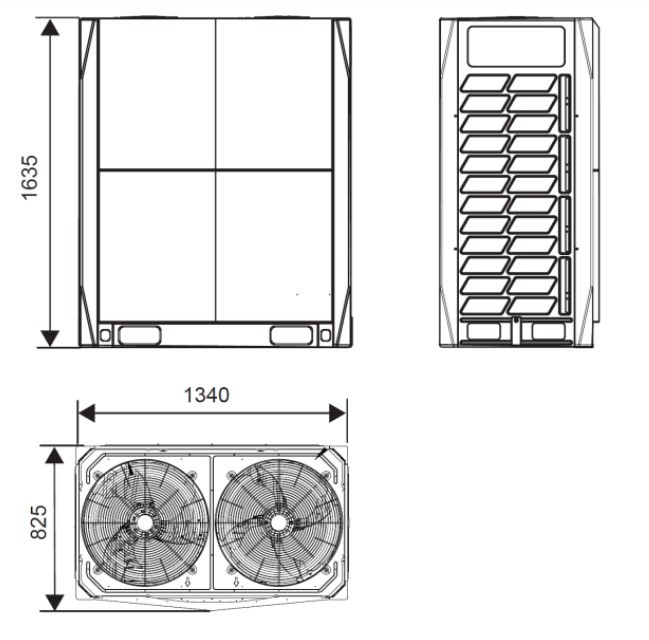 VRF система Systemair SYSVRF2 M 500 AIR EVO HR R