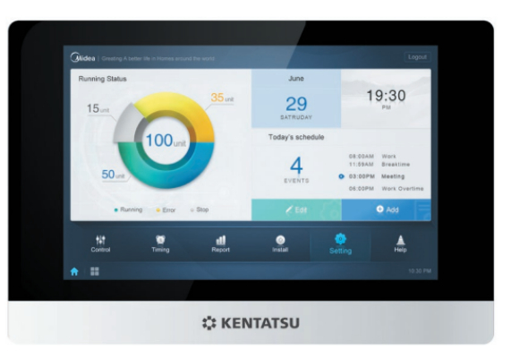 VRF система Kentatsu KURA450HZAN3