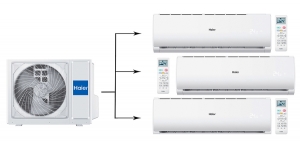 Haier Leader Super Match 3U70S2SR5FA/AS07TS6HRA-M/AS09TS6HRA-M*2шт