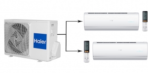 Haier Jade Super Match 2U50S2SM1FA-3/AS25S2SJ1FA-W*2шт