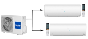 Haier Flexis Super Match 2U40S2SM1FA/AS25S2SF1FA-W*2шт