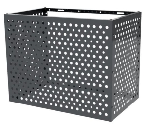 PP ROLLED Короб для корзины с круглой перфорацией 900(h)x1200x600-KR