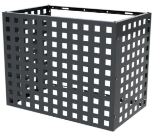PP ROLLED Короб для корзины с квадратной перфорацией 700(h)x900x550-KV